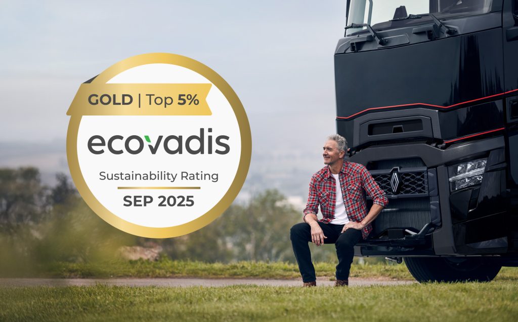 Ecovadis Gold: Επτά συνεχόμενα χρόνια αριστείας στην Εταιρική Κοινωνική Ευθύνη για τη Renault Trucks