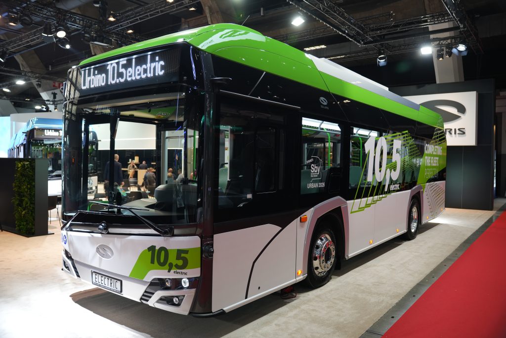 Πρεμιέρα και βραβείο για το Solaris Urbino 10,5 electric