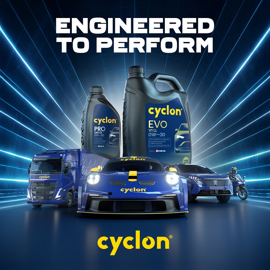 Η Cyclon παρουσιάζει τη νέα εταιρική της ταυτότητα και την ανανεωμένη σειρά λιπαντικών